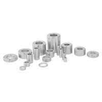 500 St&uuml;ck Distanzh&uuml;lse 10 X 5,3 X 5 Aluminium